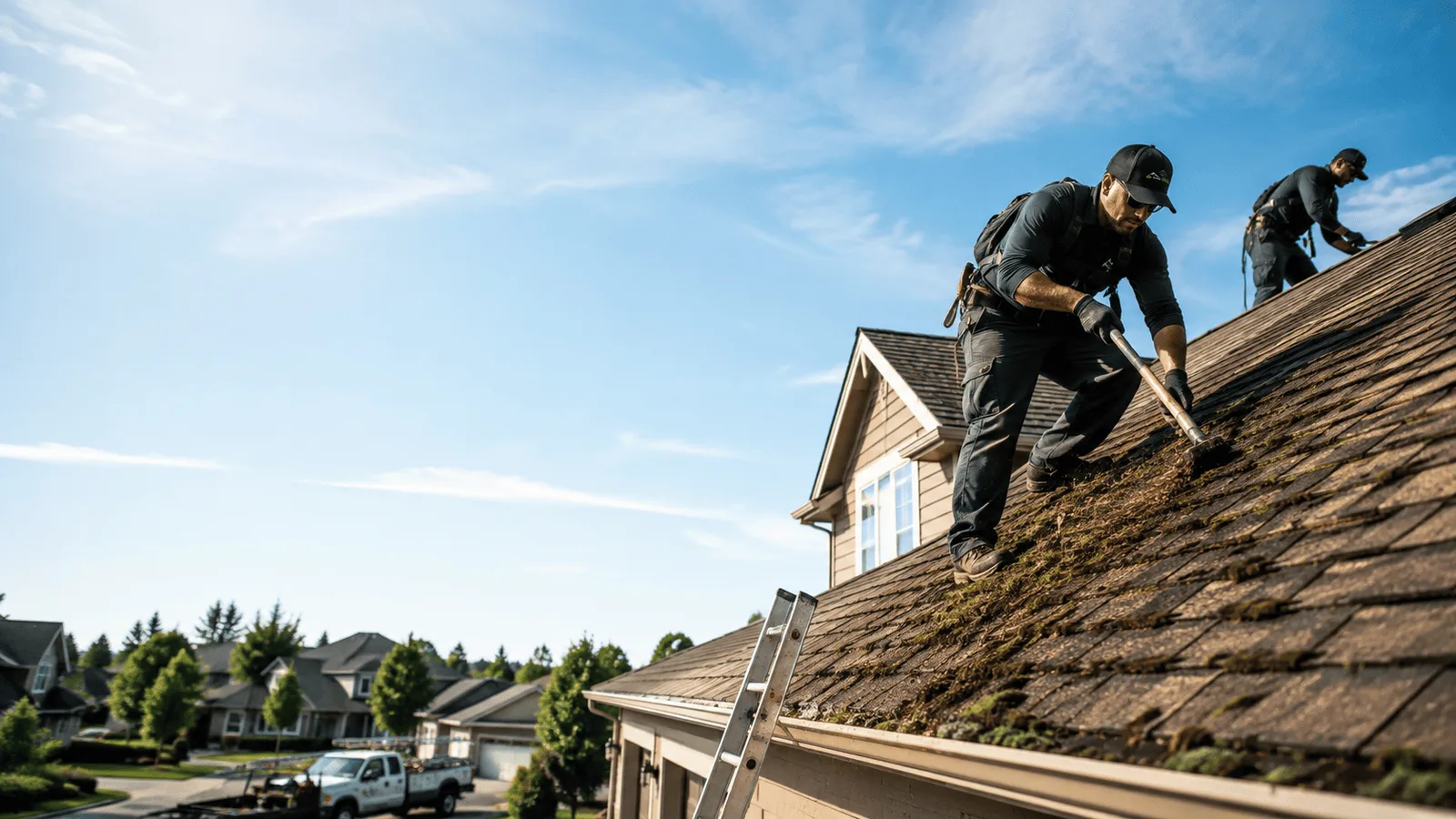 Roof Moss Removal in Correll, MN near me